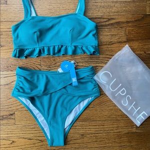 High waisted cupshe bikini
